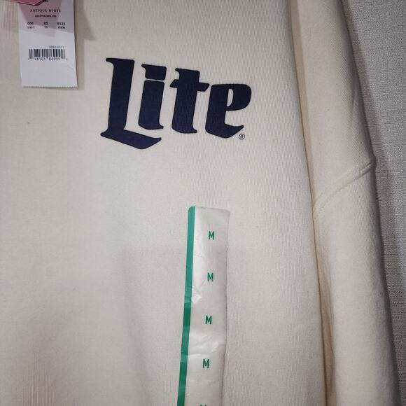 Miller lite sweatshirt women's Medium-first picture is back of sweatshirt - Picture 4 of 7